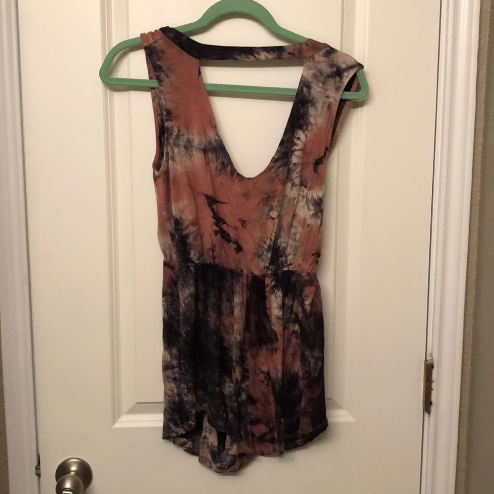 Tie dye romper